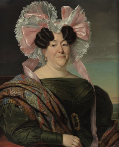 Ritratto di una Signora da Jan Adam Janszoon Kruseman